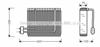 AVA QUALITY COOLING hyv014 -  Испаритель, кондиционер